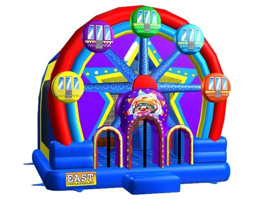 Terrain de jeux en plein air portable pour les enfants Ferris Wheel amusant château gonflable maison de saut en rebond