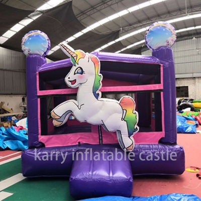 Unicorne gonflable Mini Combo Bouncer Commercial Saut à l'air Enfants Château gonflable Idéal