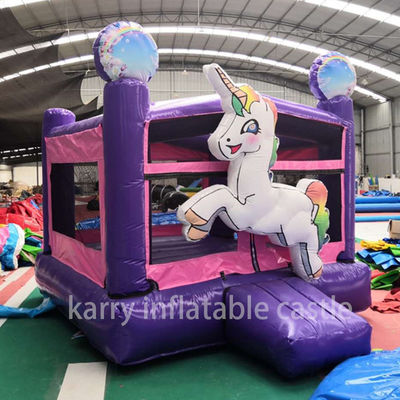 Unicorne gonflable Mini Combo Bouncer Commercial Saut à l'air Enfants Château gonflable Idéal