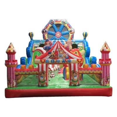 Plateau PVC Telaurine Matériau Caractéristiques Cirque Terrain de jeux gonflable Bouncer Castle