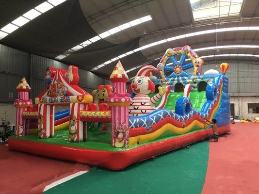Plateau PVC Telaurine Matériau Caractéristiques Cirque Terrain de jeux gonflable Bouncer Castle