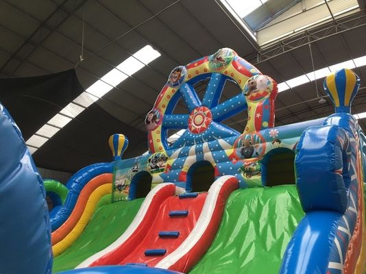 Plateau PVC Telaurine Matériau Caractéristiques Cirque Terrain de jeux gonflable Bouncer Castle