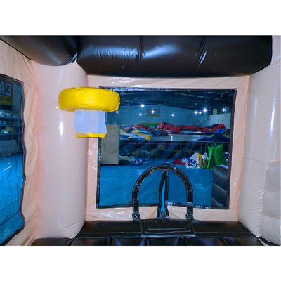 Commercial Château gonflable rebondissant avec toboggan à eau pour adultes gonflable à l'extérieur toboggan sec