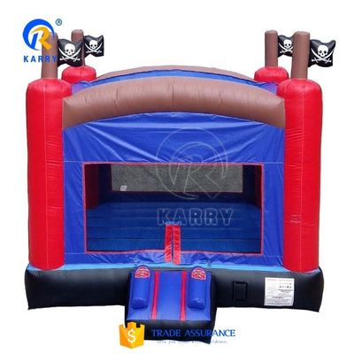 Unisexe environnemental Pirate Bouncy Castle avec trampoline gonflable et jeux en plein air