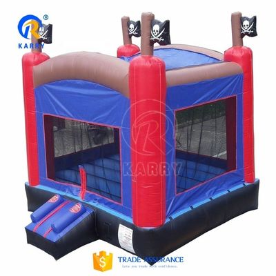 Unisexe environnemental Pirate Bouncy Castle avec trampoline gonflable et jeux en plein air