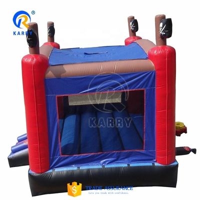 Unisexe environnemental Pirate Bouncy Castle avec trampoline gonflable et jeux en plein air