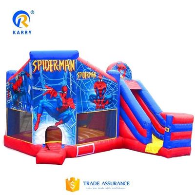 Événement Cartoon Spider Bouncy House Star Inflatable Jumping Castle pour adultes et enfants