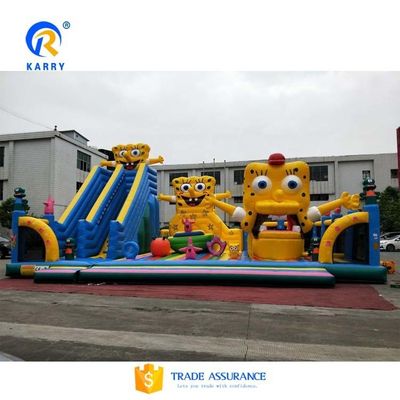 2024 Châteaux gonflables pour enfants Combo Château toboggan au parc d'attractions par Air Express