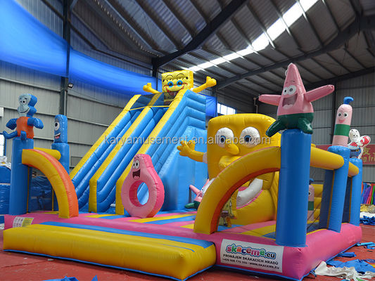 2024 Châteaux gonflables pour enfants Combo Château toboggan au parc d'attractions par Air Express