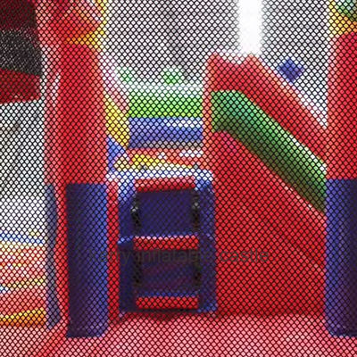 Combinaison de château de saut commercial avec des blocs de construction en PVC gonflables et des toboggans