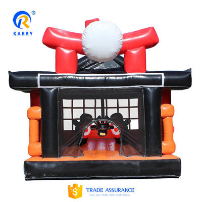 Château de trampoline gonflable de Budokan Matériau en PVC Joly Jumper Château de rebond 6*5*4,2m