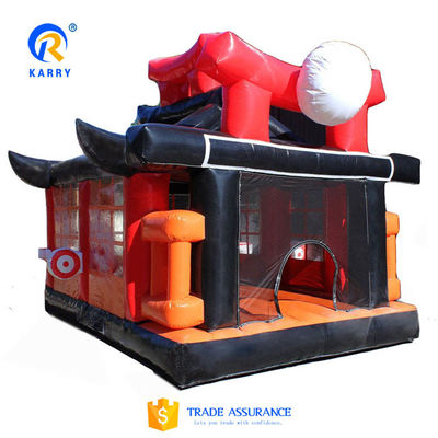 Château de trampoline gonflable de Budokan Matériau en PVC Joly Jumper Château de rebond 6*5*4,2m