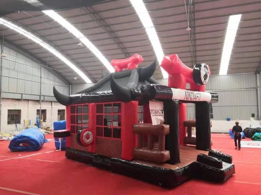 Château de trampoline gonflable de Budokan Matériau en PVC Joly Jumper Château de rebond 6*5*4,2m