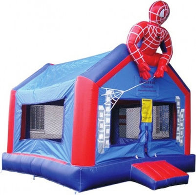 Homme araignée maison gonflable à rebond Combo Jumping Castle pour le divertissement des enfants