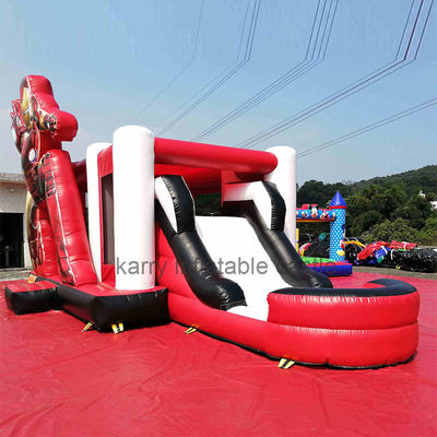 Homme araignée maison gonflable à rebond Combo Jumping Castle pour le divertissement des enfants