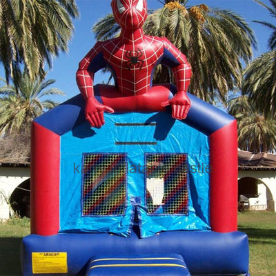 Homme araignée maison gonflable à rebond Combo Jumping Castle pour le divertissement des enfants