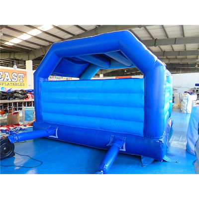Blower avec Blower Populaire Trampoline surgelé gonflable Blue Bounce House Château