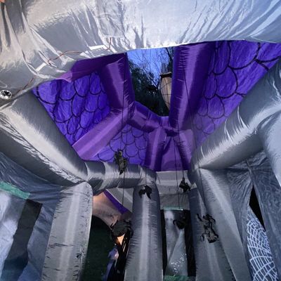 Portable sur le thème de l'Halloween maison gonflable hantée pour le divertissement des adultes