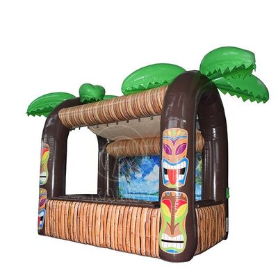 Unisexe Bar gonflable jouet grand TIKI Bar château gonflable pour les enfants à sauter et jouer à des jeux