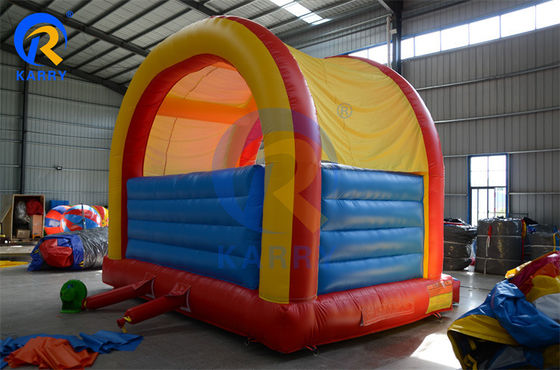Jeu de château gonflable Grand-bouche singe monde des animaux heureux thème maison rebondissante avec diapositive