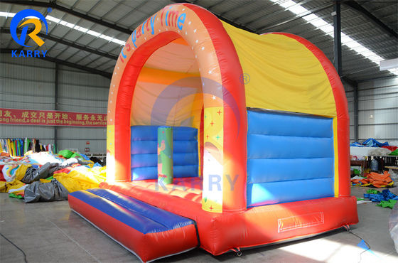 Jeu de château gonflable Grand-bouche singe monde des animaux heureux thème maison rebondissante avec diapositive