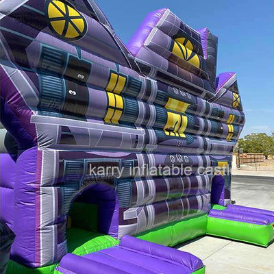 Portable Le plus populaire Maison hantée d'Halloween Obstacle gonflable