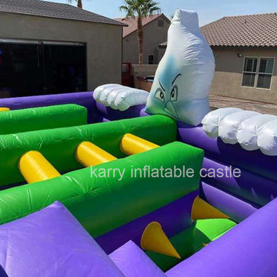 Portable Le plus populaire Maison hantée d'Halloween Obstacle gonflable