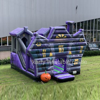 Portable Le plus populaire Maison hantée d'Halloween Obstacle gonflable