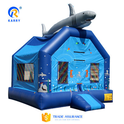 Accessoires de fil Happy Hop Bouncer Château pour enfants dessin animé Dophin jouet gonflable