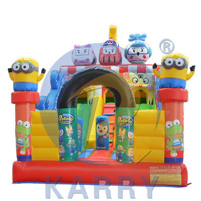 Le thème de Peter Pan Le château gonflable Slide Combo Sauteurs gonflables avec bâche en PVC