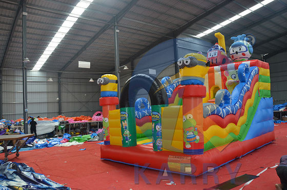 Le thème de Peter Pan Le château gonflable Slide Combo Sauteurs gonflables avec bâche en PVC
