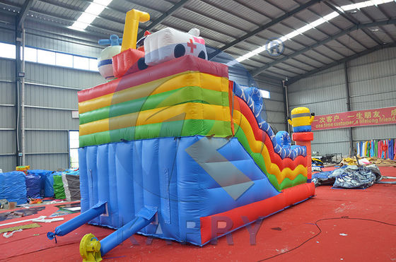 Le thème de Peter Pan Le château gonflable Slide Combo Sauteurs gonflables avec bâche en PVC