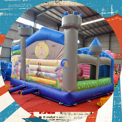 Portable Château de jeux pour enfants maison avec licorne et pont arc-en-ciel