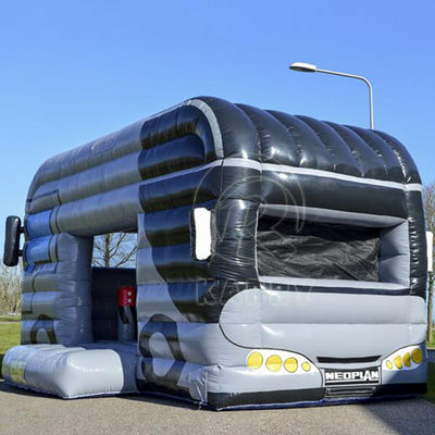 Unisexe château gonflable avec glisser l'ultime voiture gonflable KR-BH610