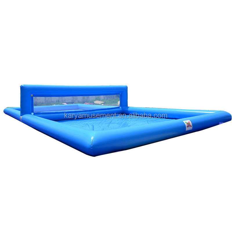 Caractéristiques Portable terrain de jeux gonflable pour enfants et adultes 15m piscine de volley-ball en PVC