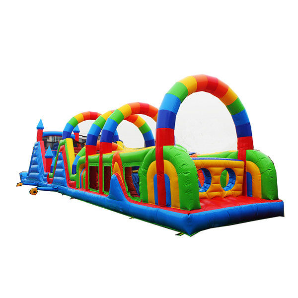 SLIDE Ville de la joie Course d'obstacles gonflables pour rebondir rebondir gonflables Événements d'équipe