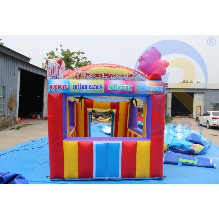 14 ans plus haut Boutique de friandises gonflables Stand Booth Portable et facile à installer