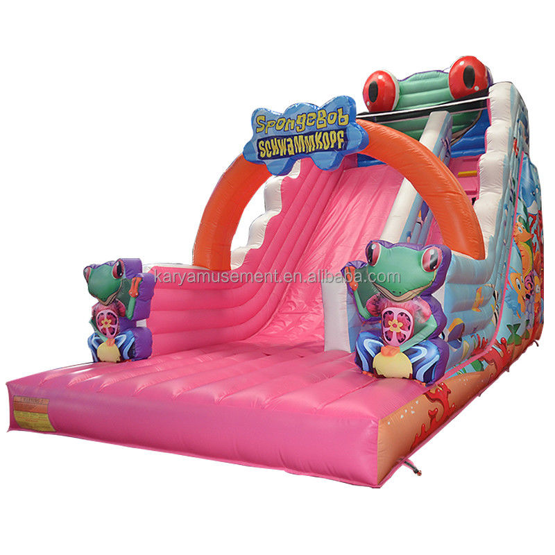 Kit de réparation de souffleur Sac de sac inclus 9x4.5m Glissière gonflable pour la fête des enfants
