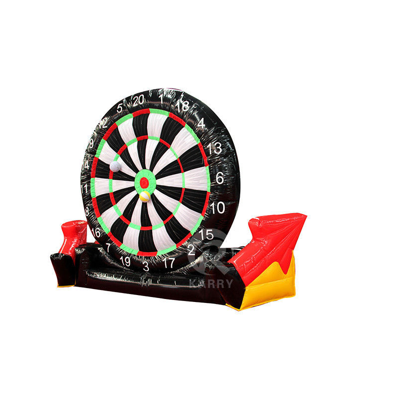 4.5m Interactif sur gonflables football Dart Boards pour les enfants et les adultes Couleur personnalisée