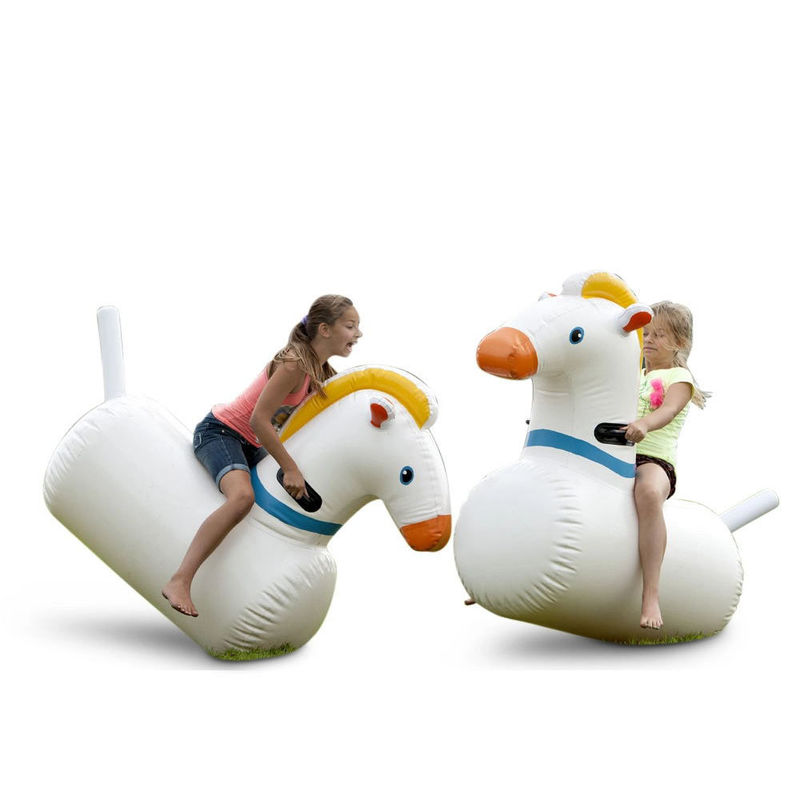 Jeux sportifs interactifs Cheval de course pour enfants et adultes Materia PVC