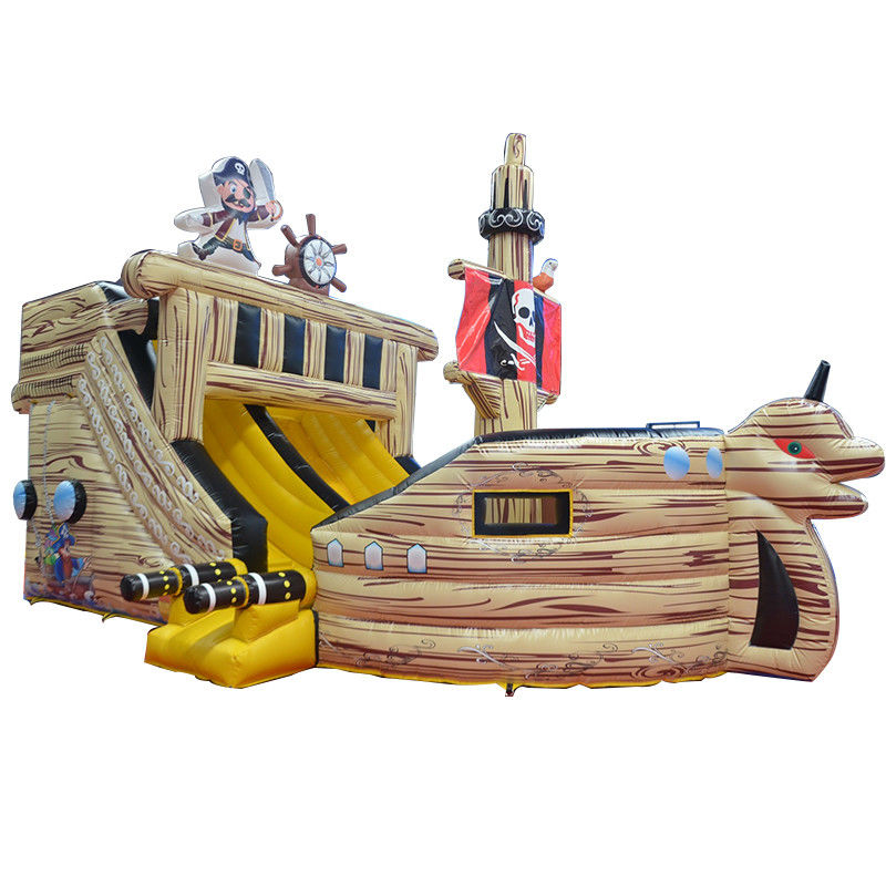 Couleur personnalisée Commercial gonflable mouillé et sec trampoline sautant château pour la location de fête