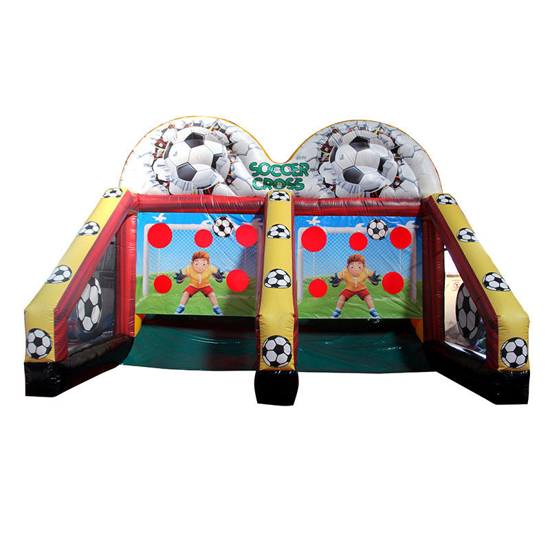 Jeu de football gonflable Interactif de couleurs de tir Sport Carnaval Jeu pour les sports