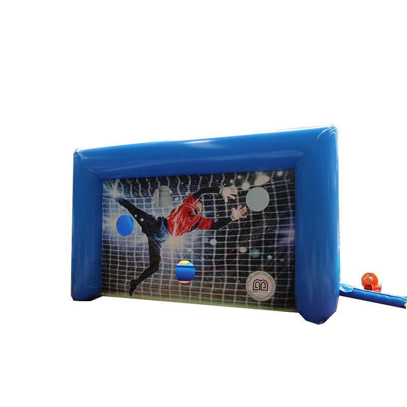 Jeu de football gonflable pour les jeux de sport Jeu de tir de pénalité gonflable en PVC