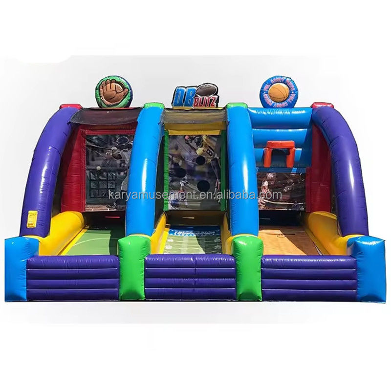 Jouets de carnaval gonflables Jeux interactifs en plein air avec souffleur CE et accessoires de réparation