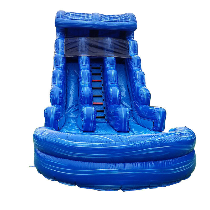 Parc aquatique gonflable PVC double glissement N toboggan avec piscine saut de jardin de l'eau