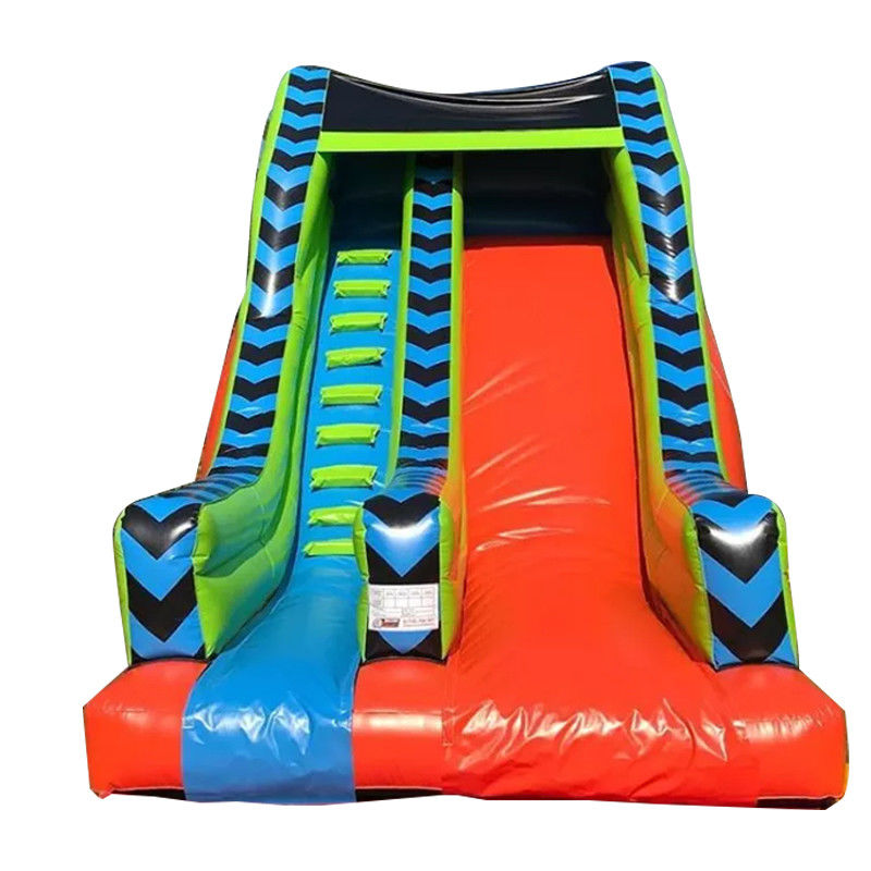 Parcs aquatiques Commercial PVC TOXIC DROP MEGA Glissière gonflable pour gonflable sec ou humide