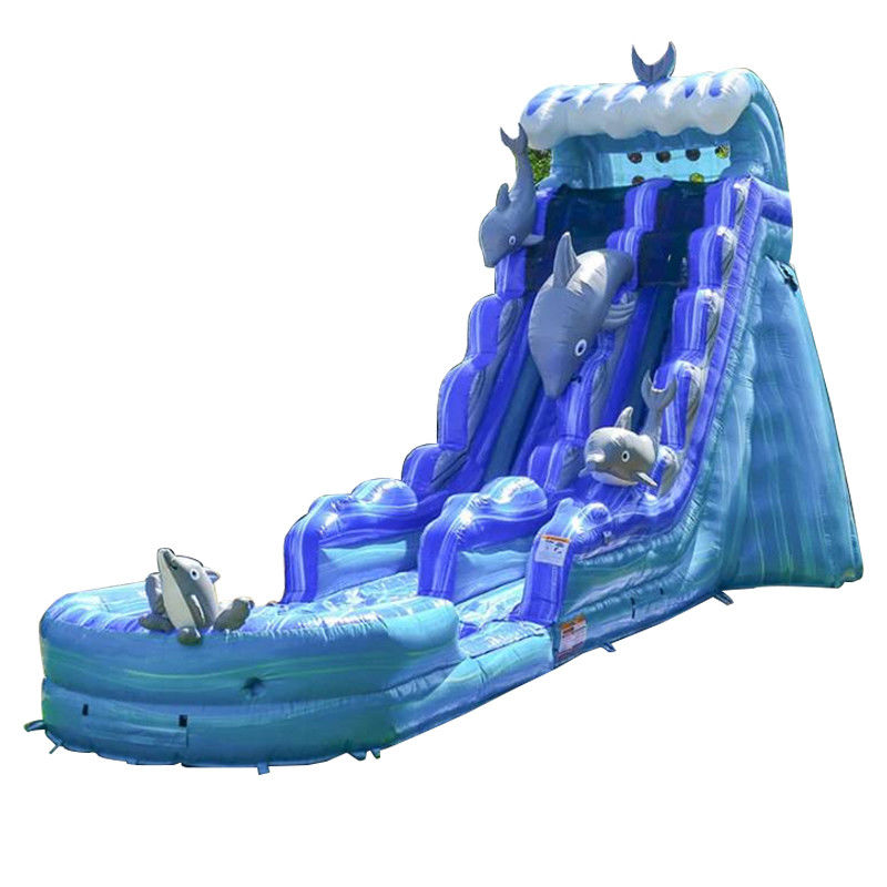Piscine détachable gonflable Slip n Slide pour enfants et adultes au parc aquatique d'été