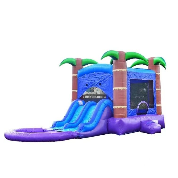 Glissière pneumatique en PVC avec boucle de basket pour enfants et adultes