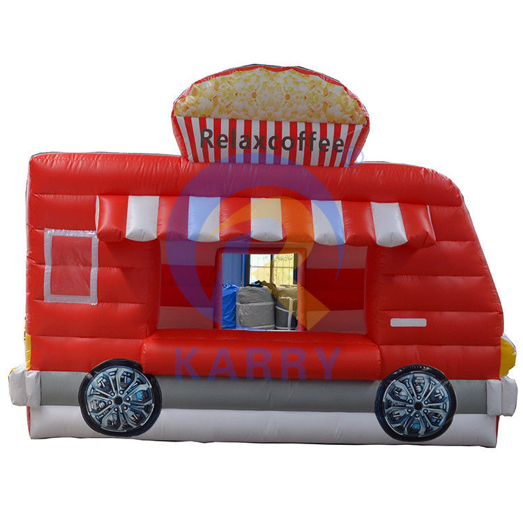 Fête de pique-nique en intérieur et en extérieur pour enfants et adultes maison gonflable avec kits de réparation rouge