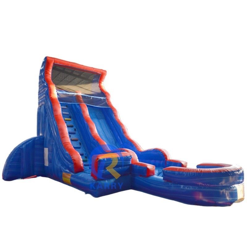 CE EN14960 Certifié Air Slide à large base Bouncer d'eau